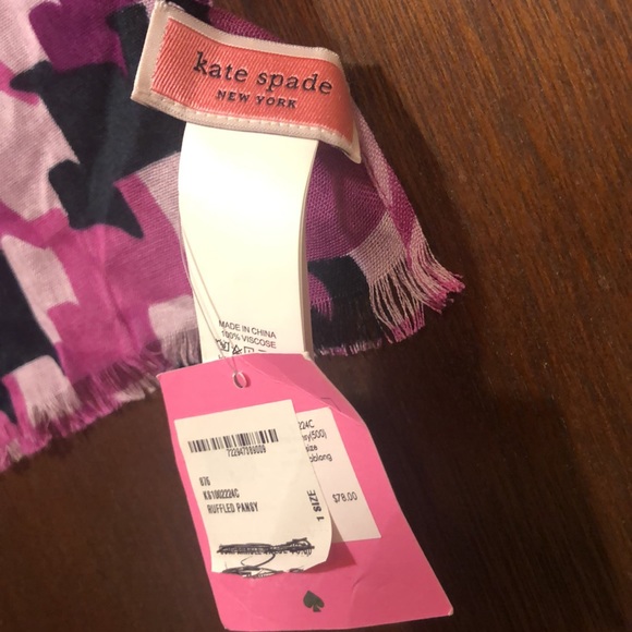Kate Spade Shawl/ Scottish dogs - Picture 6 of 13